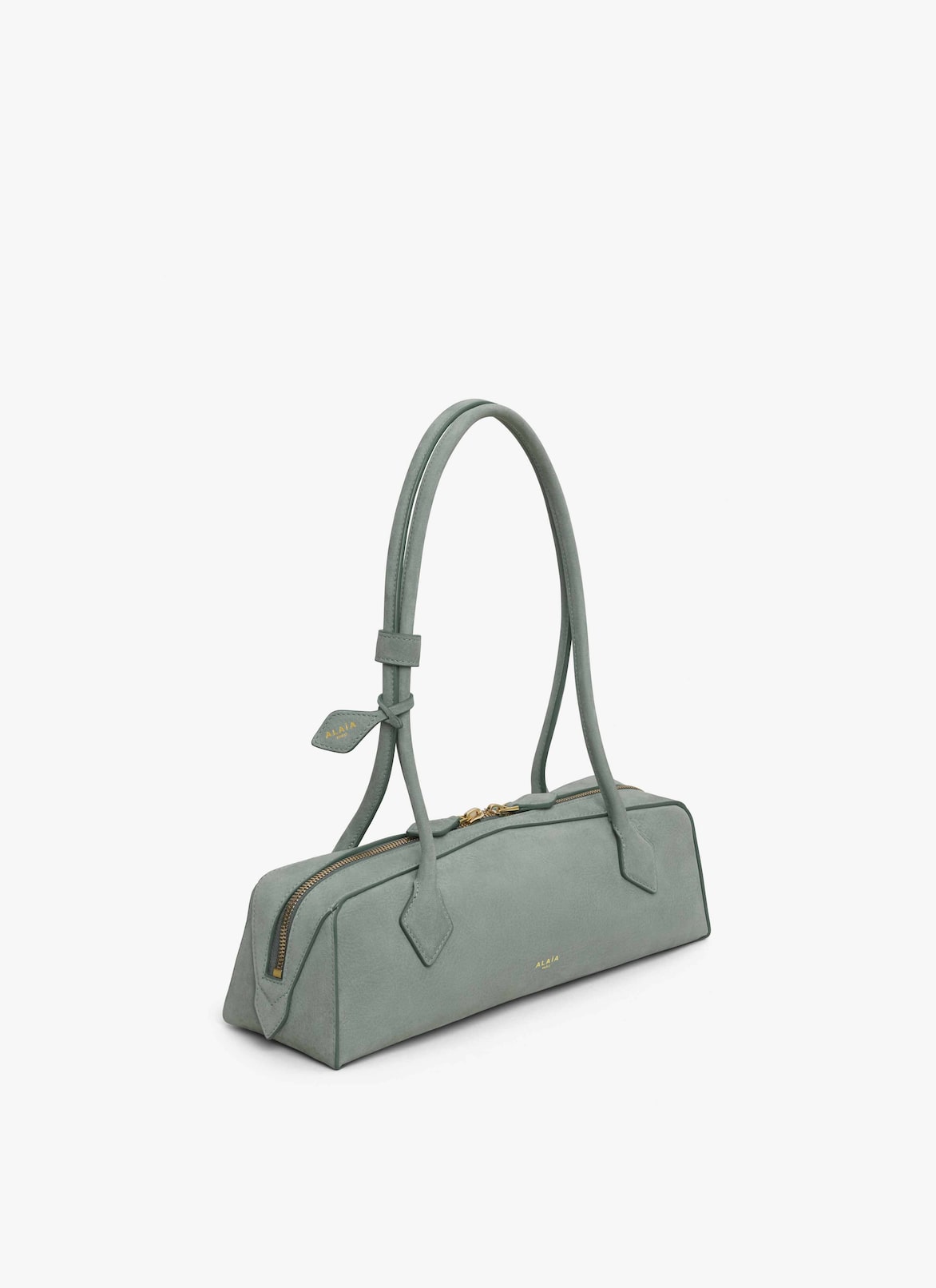 LE TECKEL MEDIUM BAG IN NUBUCK ALAÏA SAGE LE TECKEL MEDIUM BAG IN NUBUCK